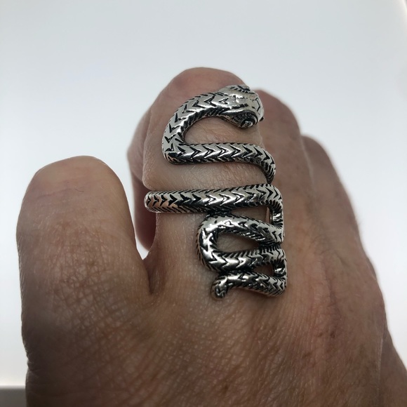 Vintage Snake Ring (adjustable) - Picture 4 of 7